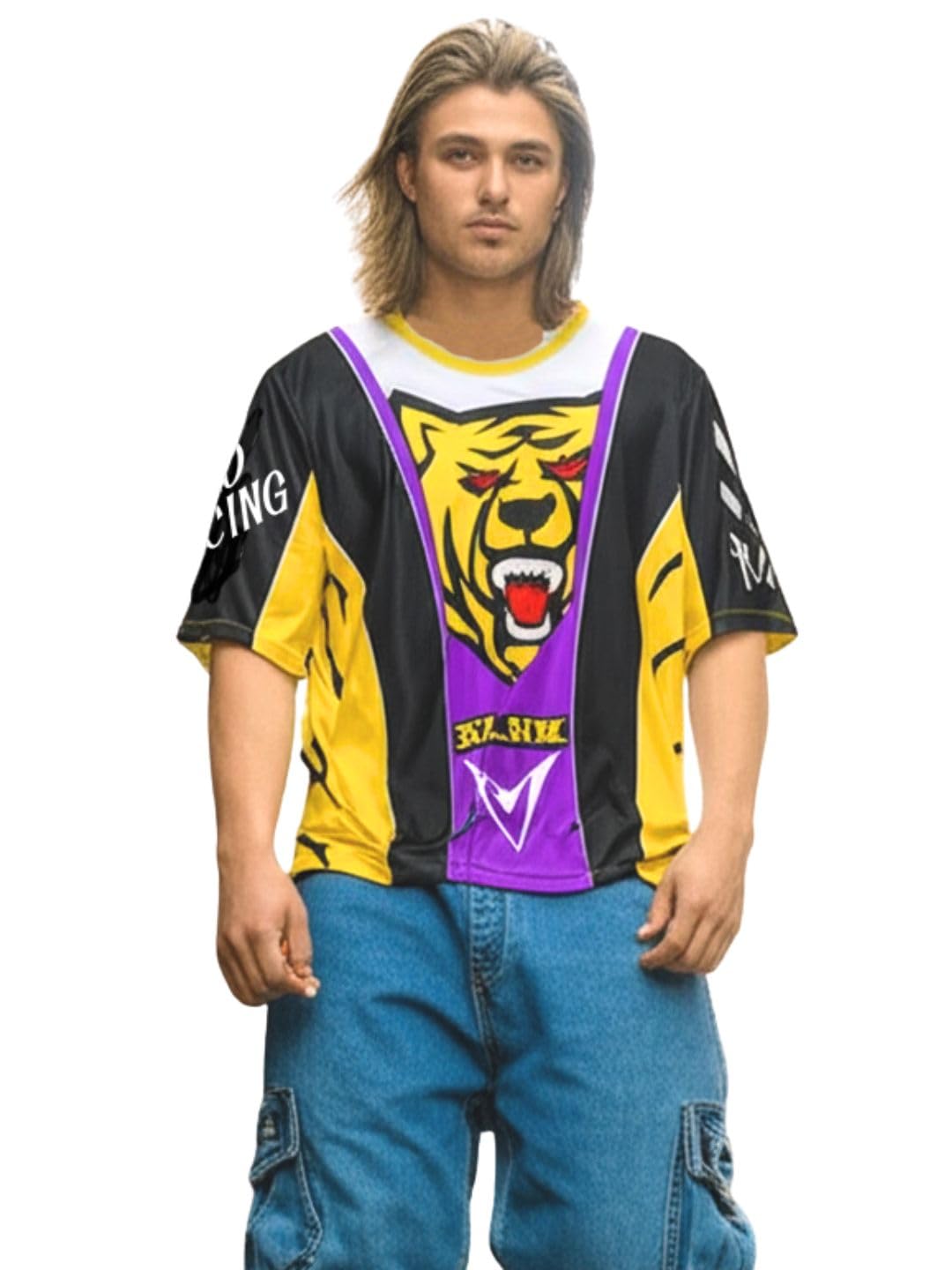 Oversize Wild Racing Premium T-Shirt for Men