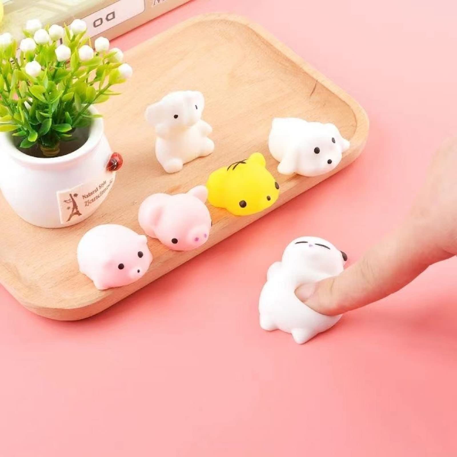 Amazon | スクイーズ 動物 ストレス解消グッズ 20/30個 スクイーズ 