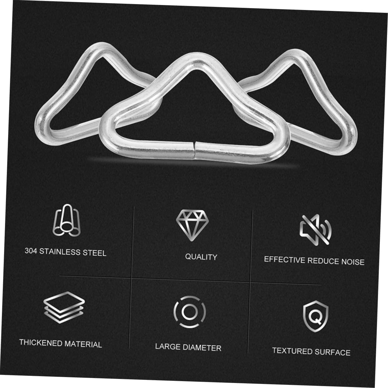 60pcs Trampoline Buckles Ring Buckles for Enhanced Jumping Bed Stability Useful Parts for and Comfortable Bouncing Experience