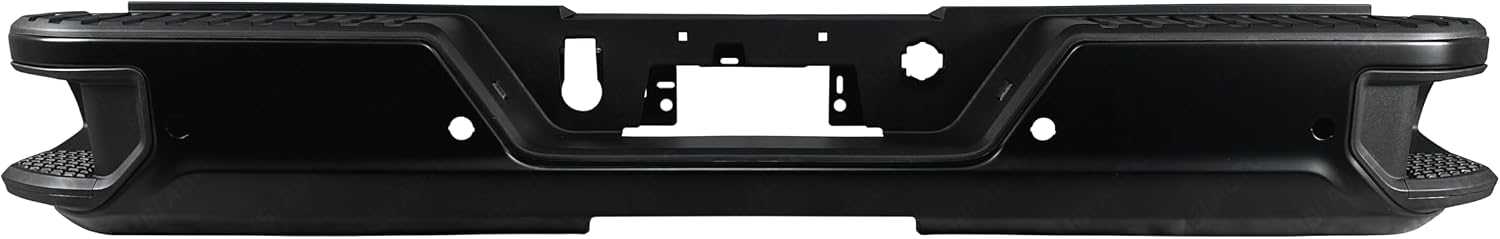 BUMPERS THAT DELIVER - Primered, Steel Rear Step Bumper Assembly Compatible with 2020-2025 Chevy Silverado GMC Sierra 2500 3500 HD Dually w/Park Assist & Blind Spot 20-25, GM1103213