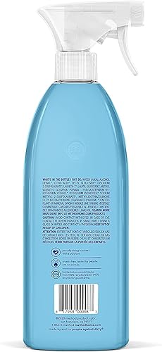 Miniatura 6 de Method Spray de limpieza de superficies totalmente natural, paquete variado de 28 onzas (ducha, baño y vidrio)