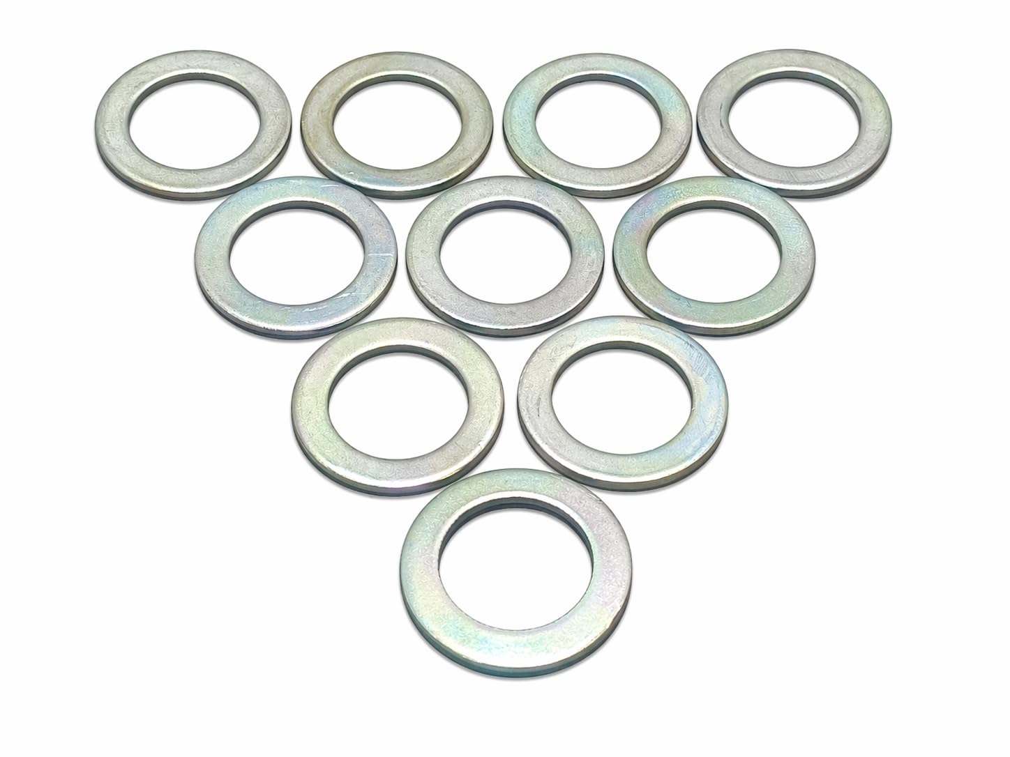 Bucket Pin Shims Spacer Washer 90 mm x 60 mm x 2 mm, Set of 10 Pcs Fits and Compatible with Backhoe 3cx Model and Various Earthmoving Machines (Part No. 819/00049)