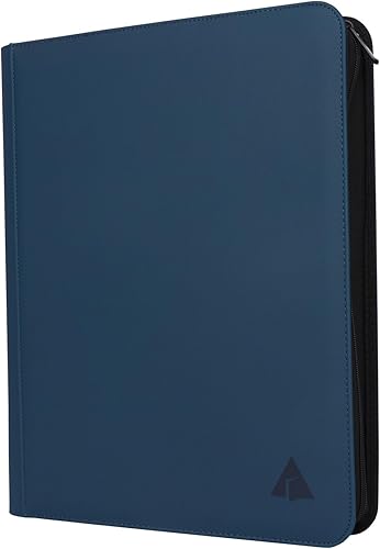 Rayvol Toploader - Carpeta con capacidad para más de 300 cargadores superiores de 9 bolsillos para almacenamiento de tarjetas, bolsillos de doble