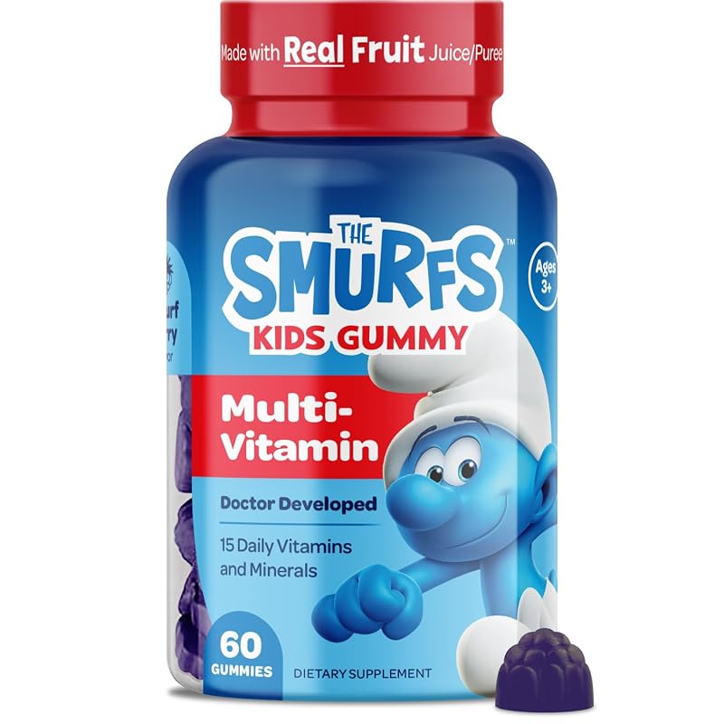 VITABURST Multivitamínico infantil em gomas com 15 vitaminas e minerais, 60 gomas