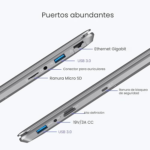 Miniatura 5 de Laptop Windows 11 de 15.6 pulgadas, Intel Core i3-5005U, 16 GB de RAM, SSD de 512 GB, pantalla FHD IPS, WiFi 2.4G5G, BT5.0, RJ45, cámara web,