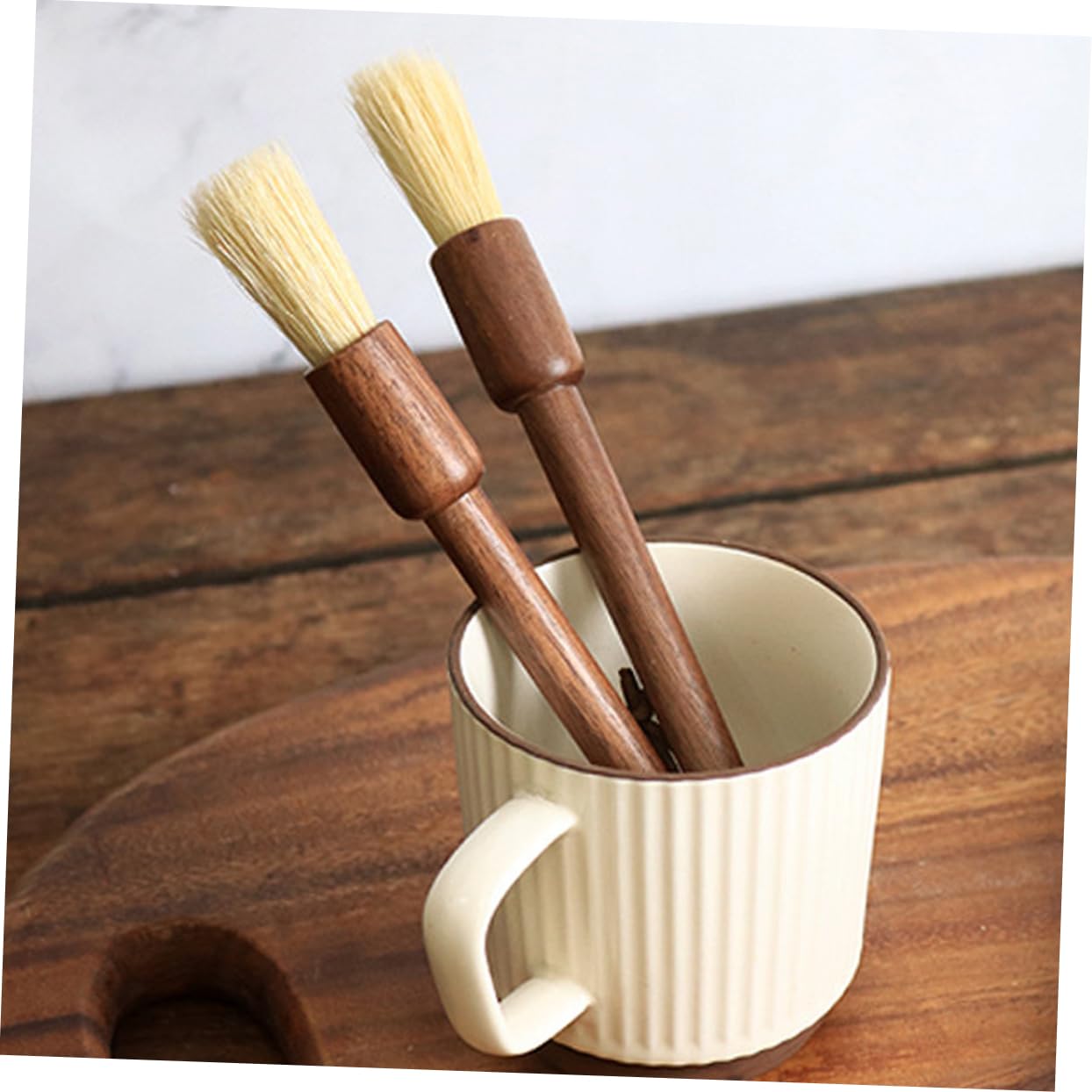 Cabilock 4 Piezas Cepillo De Limpieza Para Cafeteras Cepillo Limpiador De Maquinas De Cafe Máquina Limpiadora De Brochas De Maquillaje Fabricante Equipo Limpiapipas Para Limpiar Café Nuez