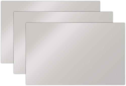 0.118 in (18 pulgadas), 12 x 19 pulgadas, Glowforge Performance Series CO2 láser listo, acrílico espejo, incluye oro, plata, oro rosa e iridiscente,