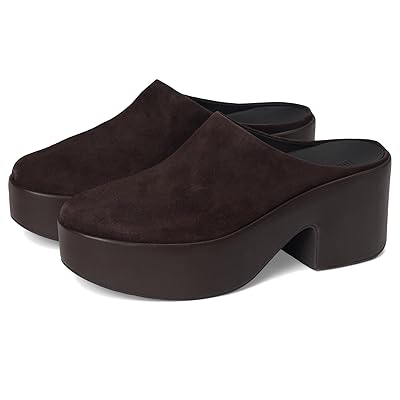 FitFlop Platfforms Suede Heeled Mules Women