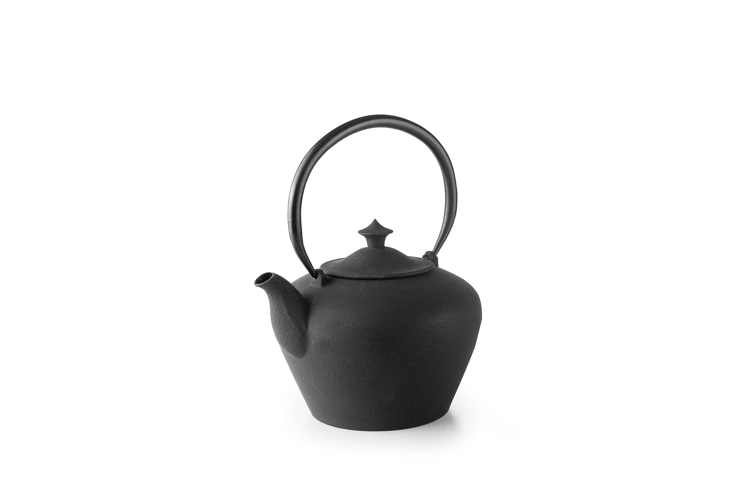 IBILI - Lamam Cast Iron Teapot, 1.1 liters, Enameled Interior, Suitable for Induction