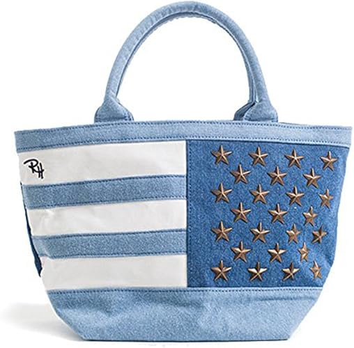 Amazon ロンハーマン Ron Herman Usaスタッズトートバッグ ミニトートバッグ 星条旗 50stars デニム ロゴ刺繍 トート バッグ Amazon ロンハーマン Ron Herman Usaスタッズトートバッグ ミニトートバッグ 星条旗 50stars デニム ロゴ刺繍 トート バッグ