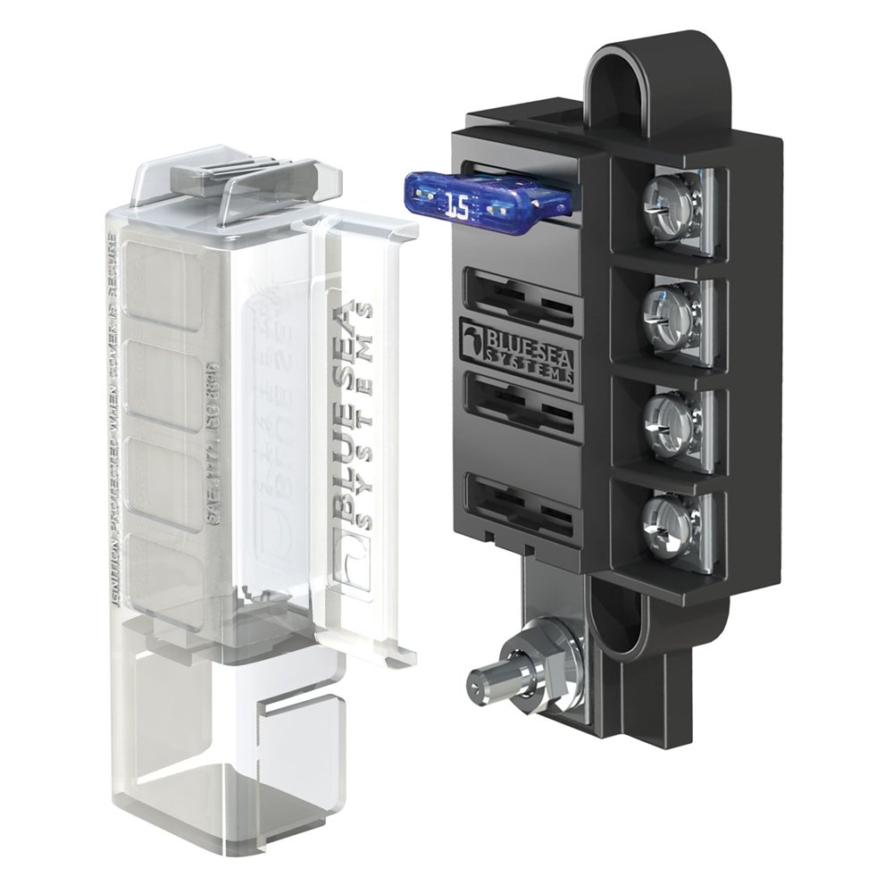 Blue Sea Systems 5045 blok bezpiecznikowy St Blade Mini 4 Cir-