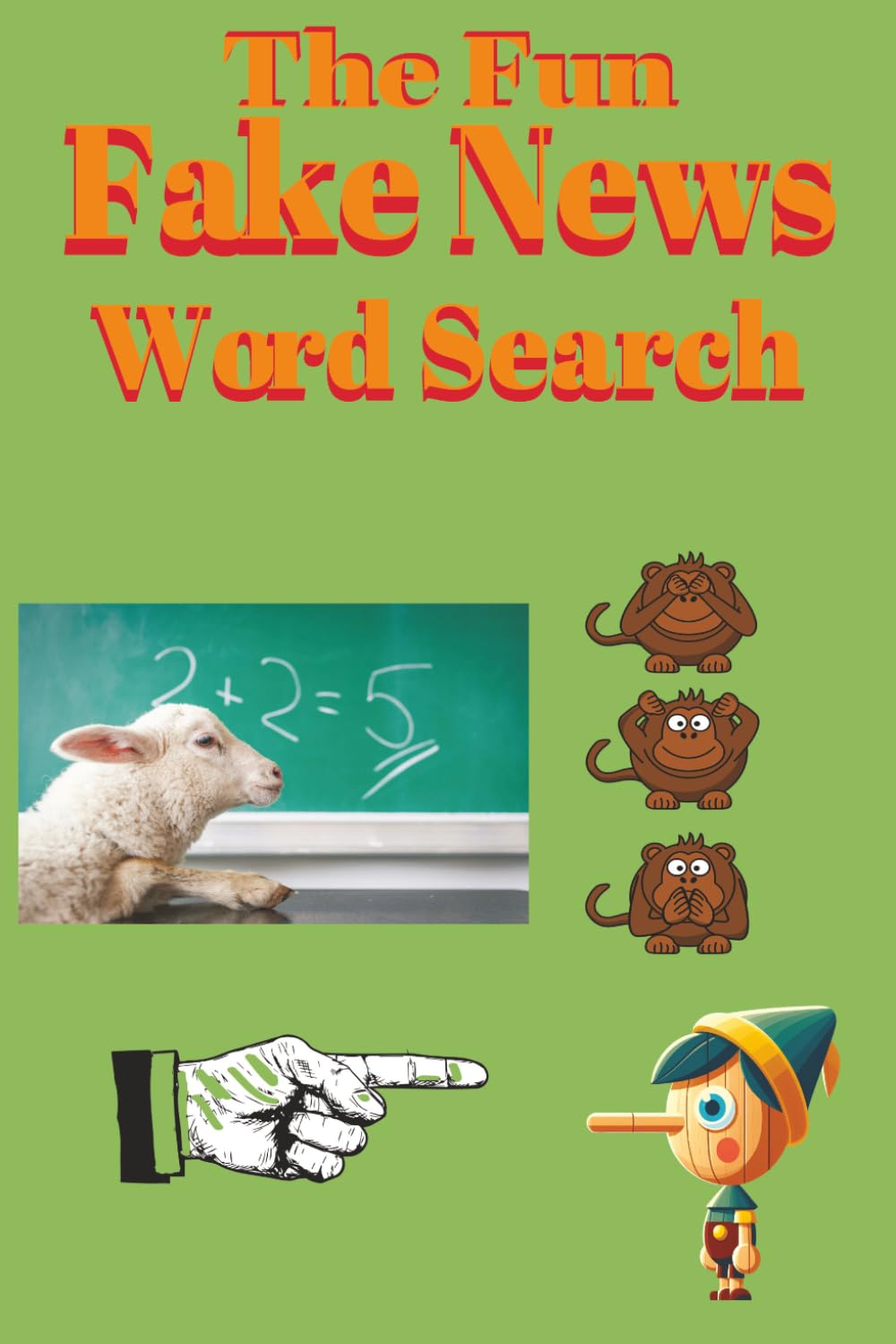 The Fun Fake News Word Search: Brain Games for Seniors, Adults and Teens | Engaging Medium word search | Perfect fun puzzles with solutions | Gift for ... Challenging & Fake News entertainment