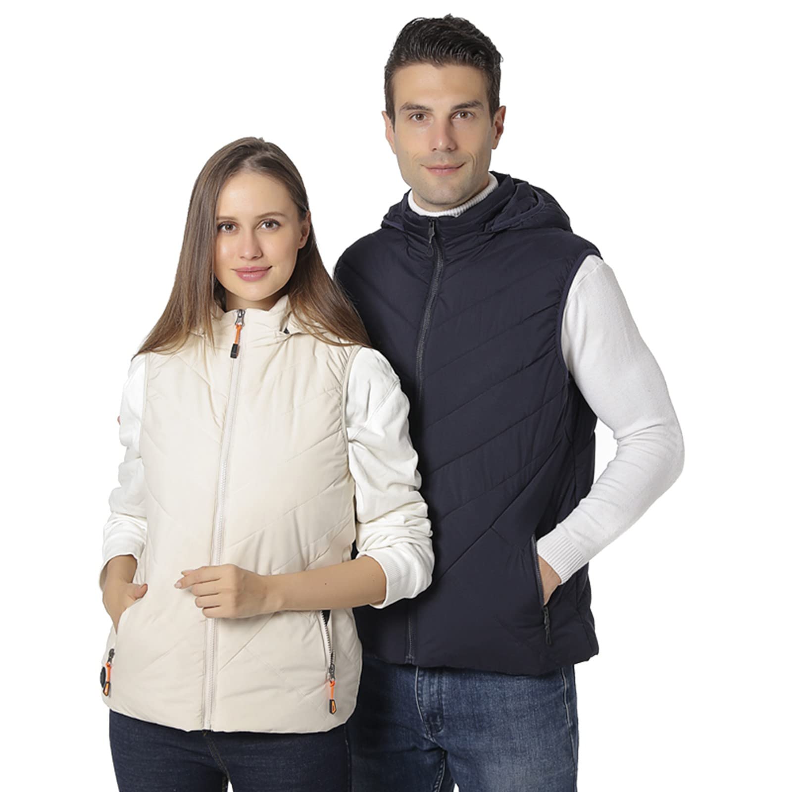 Tron Vest Areas Smart Heating Inverno Riscaldato Solido Imbottito Cotone Gilet Caldo Spesso Gilet Riscaldato Gilet per le Donne Plus Size