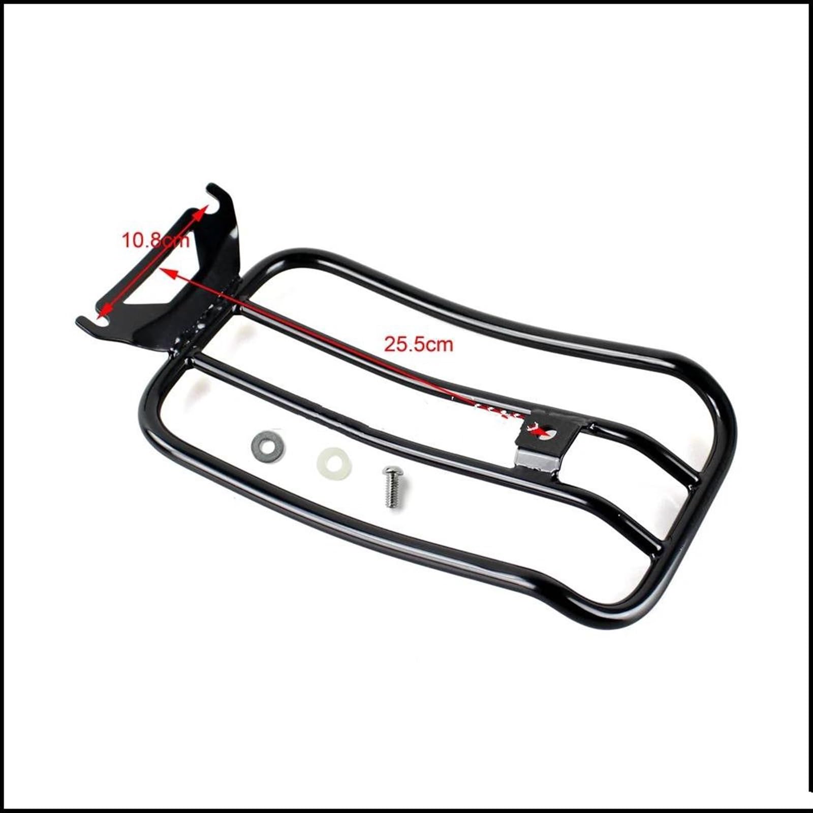 Wspornik bagażnika bagażowego do Harley Touring FLHT FLHR FLHX FLT 1997-2015 Motocykl Ogon Bagażnik Top Case Sakwa Saddle Bag Wspornik