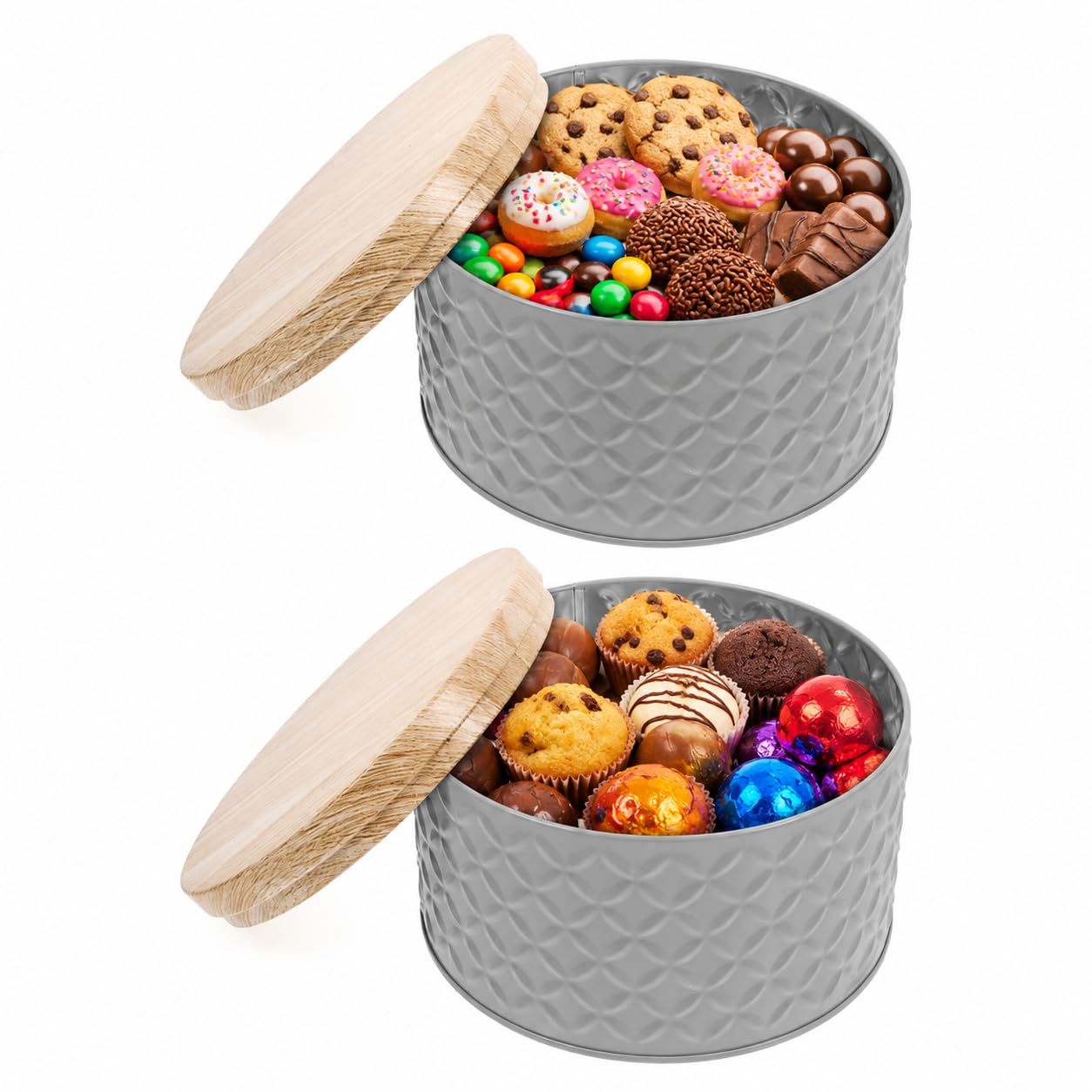 2 recipientes herméticos para tartas ideales en cumpleaños