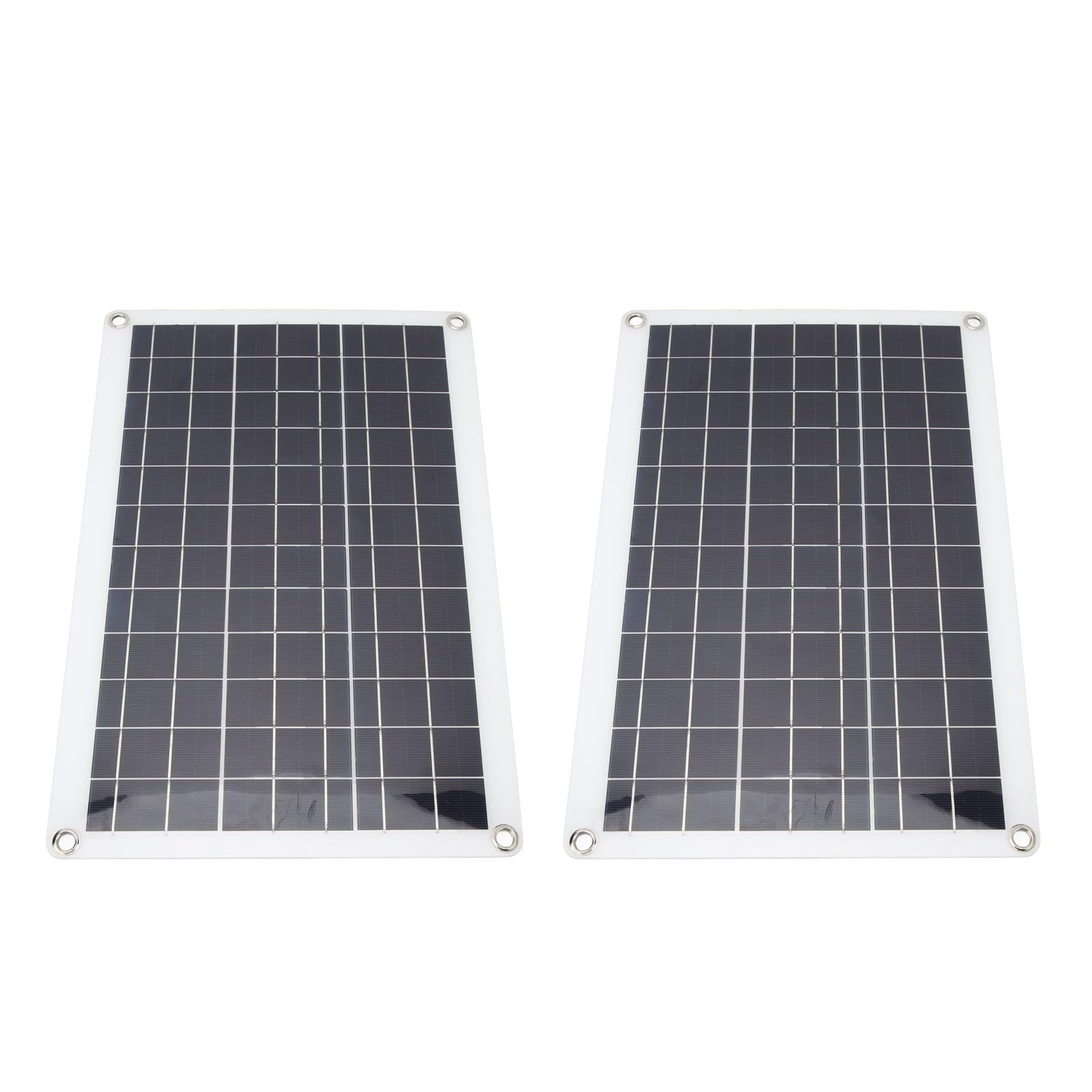 Fafeicy Kit Pannello Solare Policristallino 18W 18V, con Uscita USB Type