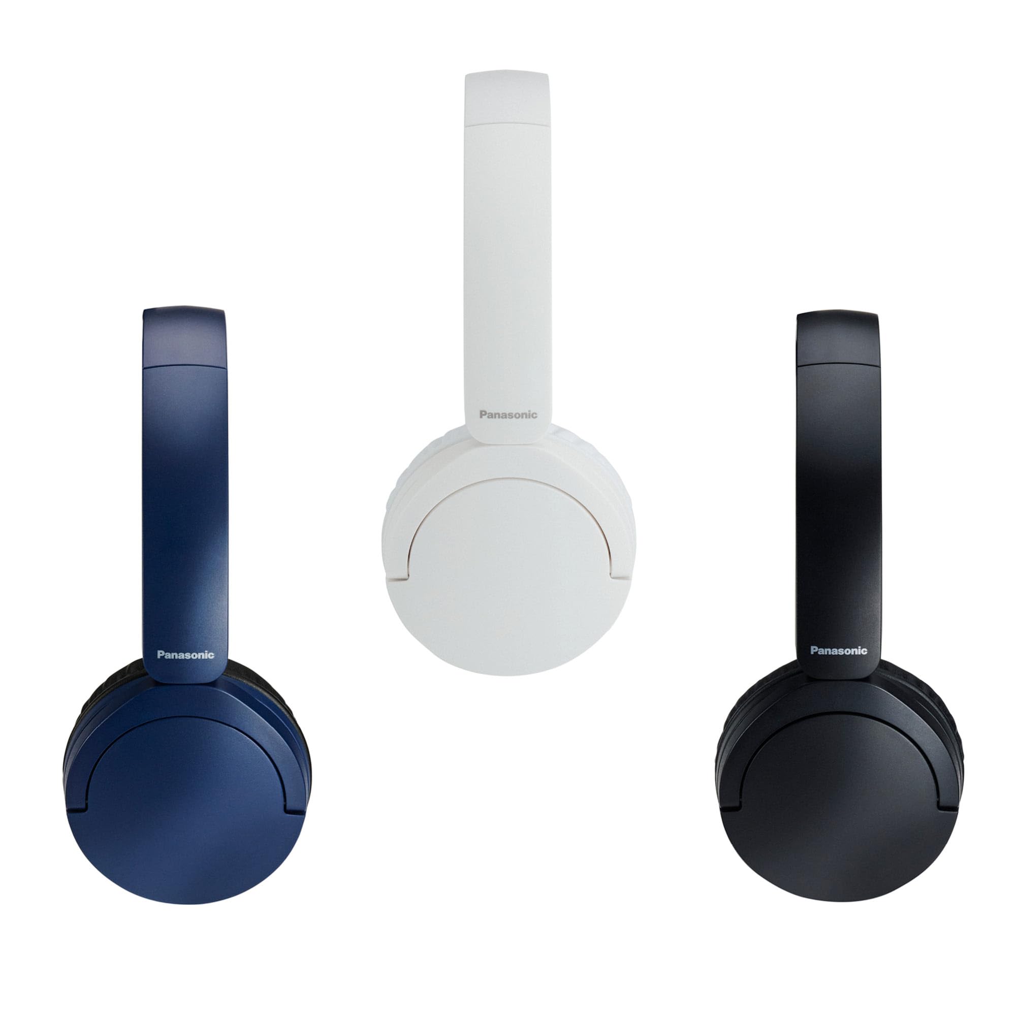 Panasonic HF630B, Street Auriculares Inalámbricos, Supraurales, Micrófono Integrado, Bluetooth 5.3, Multipunto, Diseño Giratorio, hasta 72 Horas De Reproducción, USB-C, Blanco