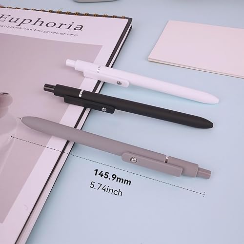 Miniatura 32 de FIOVER 4 bolígrafos para gatos, 4 bolígrafos de tinta negra de secado rápido de 0.020 in, punta fina, punta fina, bolígrafo serie de alta gama