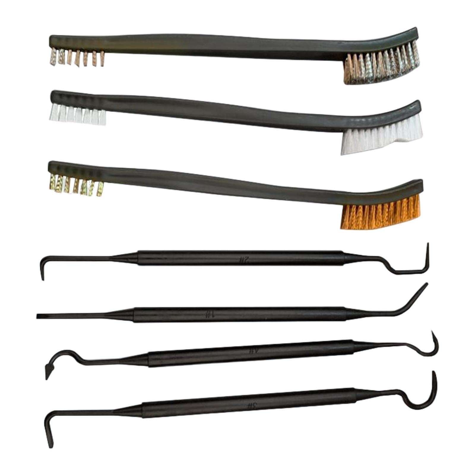 THE STYLE SUTRA® 7 Pieces Car Detailing Cleaning Tools Wire Brushes For Automotive | 1 Car Detailing Cleaning Tools