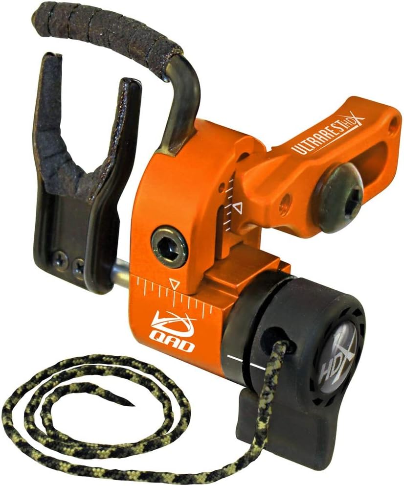 QAD Ultra-Rest Pro HDX Drop Away Right Hand Rest, Orange