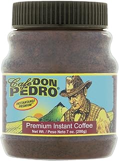 Cafe Don Pedro Low Acid Instant Coffee - Stomach Friendly, Rich, Smooth, Aromatic Blend - Premium Reduced Acid Coffee for an Instant Delight.