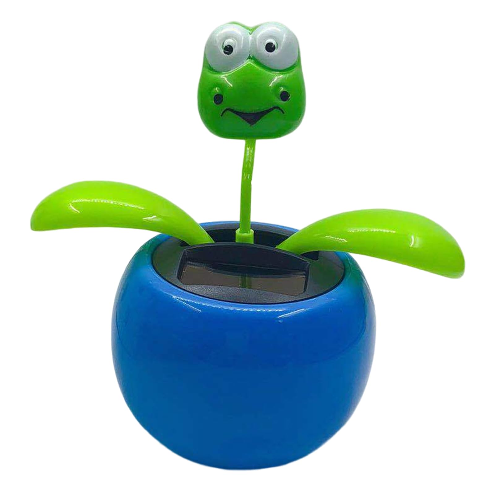 ulafbwur Vehicle Ornament Car Ornament Funny Solar Powered Cartoon Vibrant Ornamental Decoration Gifts Automobile Dashboard Dancing Flower Swinging Toy for Car Dashboard Ornament