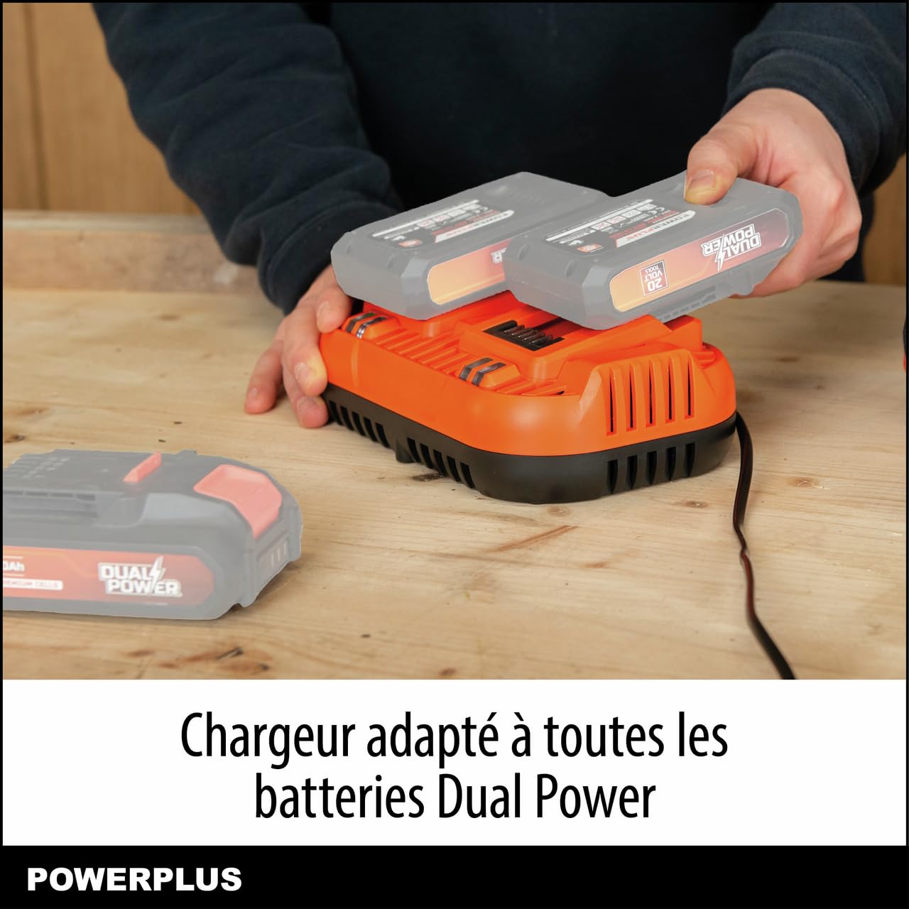 Chargeur Dual Port 2 x 2.0A (Batteries 20V & 2x20V)