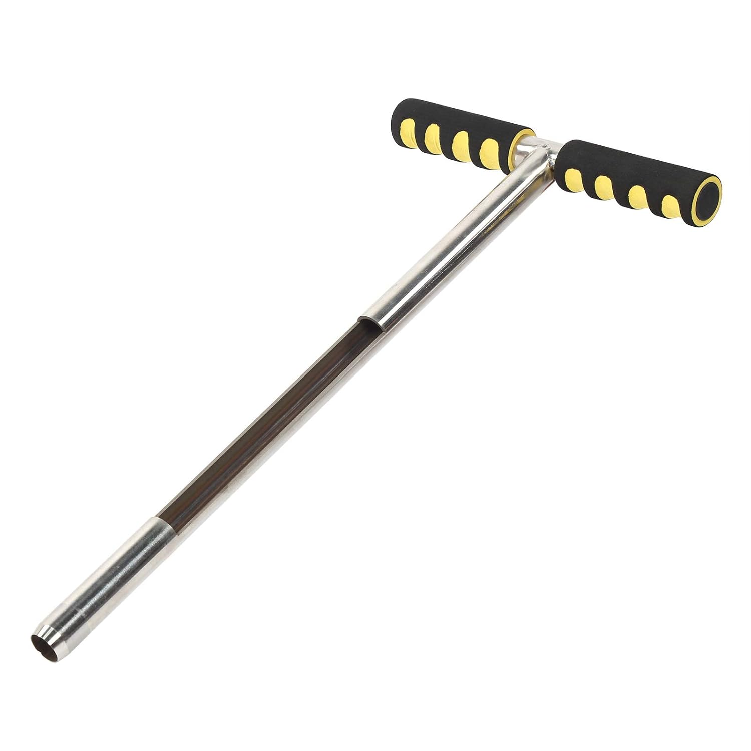 Stainless Steel Soil Sampler Probe - Manual Sampling Device for Garden Lawn Golf Course and Forestry Maintenance - Durable Metal Tool for Ground Testing