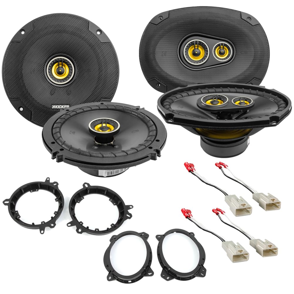 Amazon.com: Kicker CS Series 6x9 & 6.5