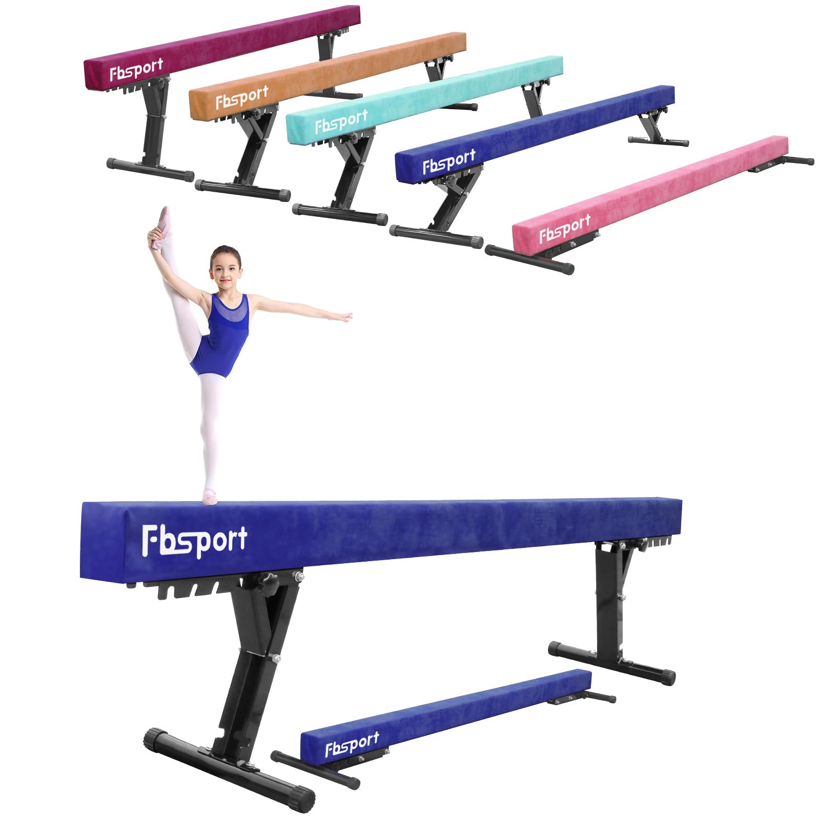 Trave Ginnastica Artistica Regolabile 244CM 5 Altezza Regolabiletrave trave-ginnastica-artistica-regolabile-244cm-5-altezza-regolabiletrave