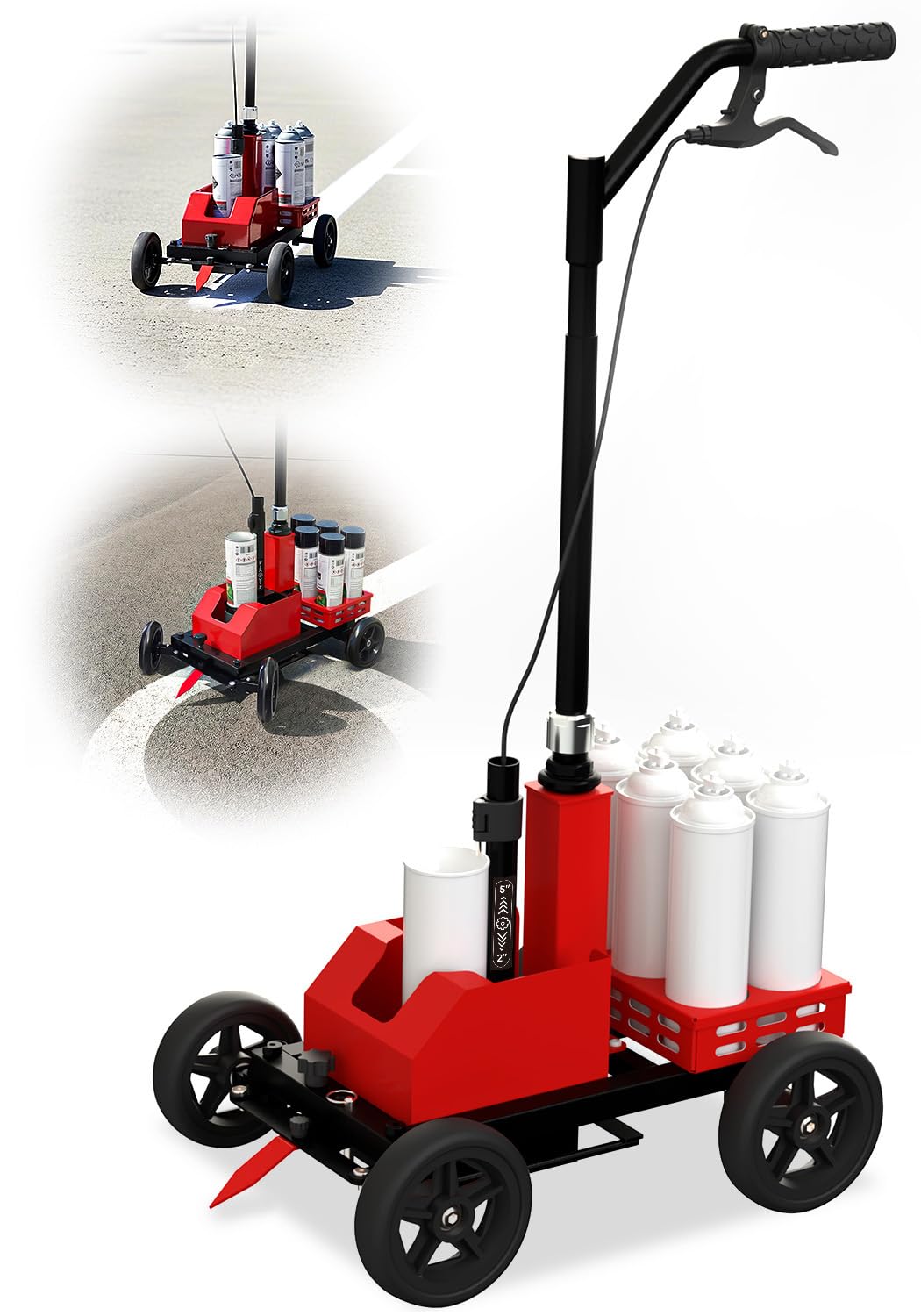 Zozen Parking Lot Striping Machine