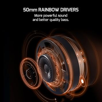 GamePower Raijin Rainbow 7.1 Surround Gaming Headset
