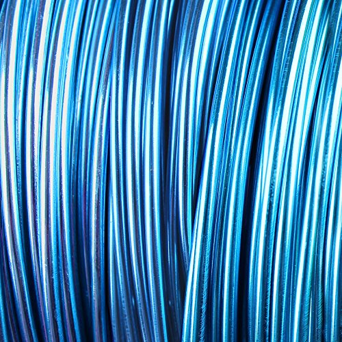 creacraft Beading Wire - Plata Alambre de aluminio, ø 2 mm -...
