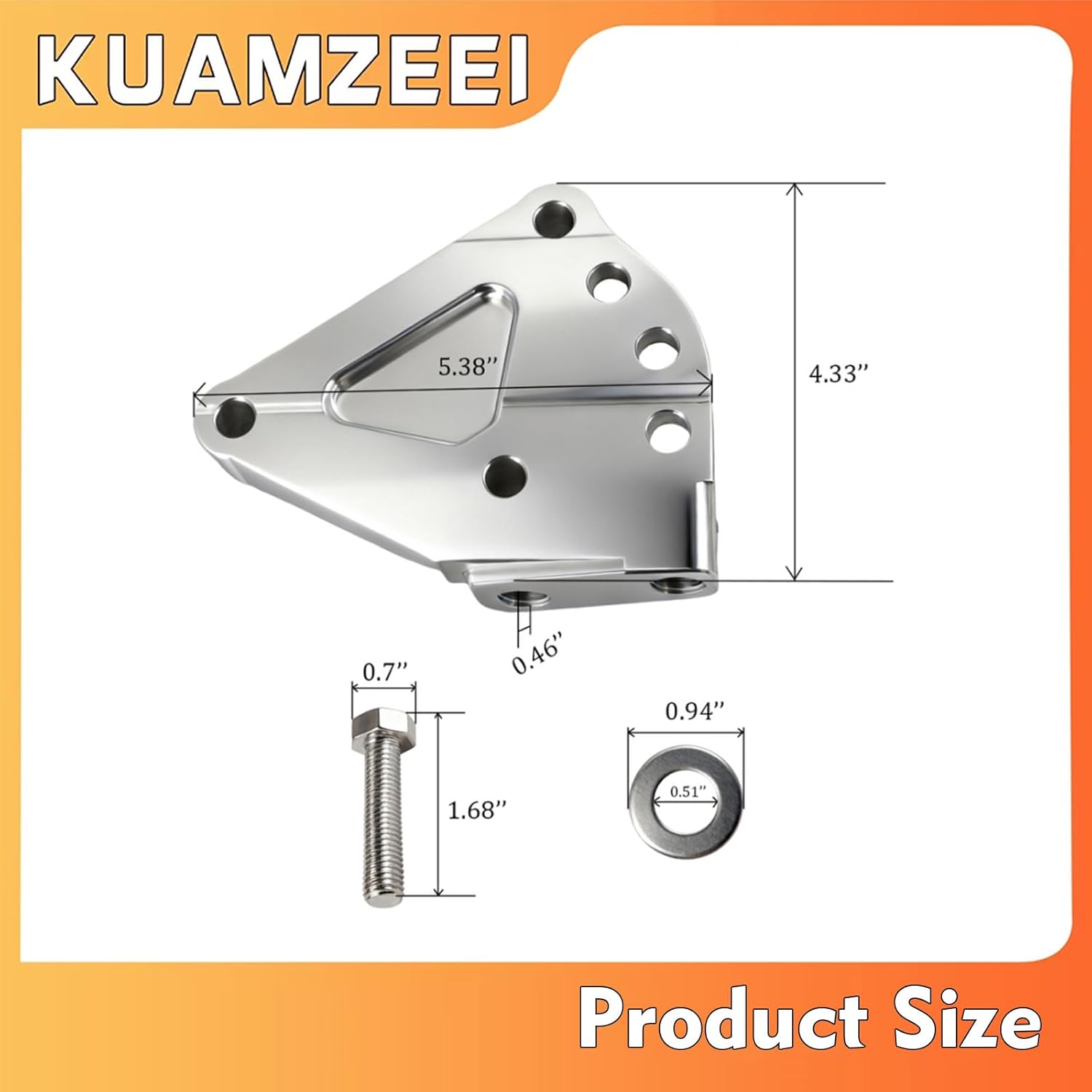 11910PPA000 11910-PPA-000 Engine Mount Swap Bracket Passenger Side for 2002 2003 2004 2005 2006 Honda CRV K24,for 2002-06 Honda CR-V EX Sport Utility