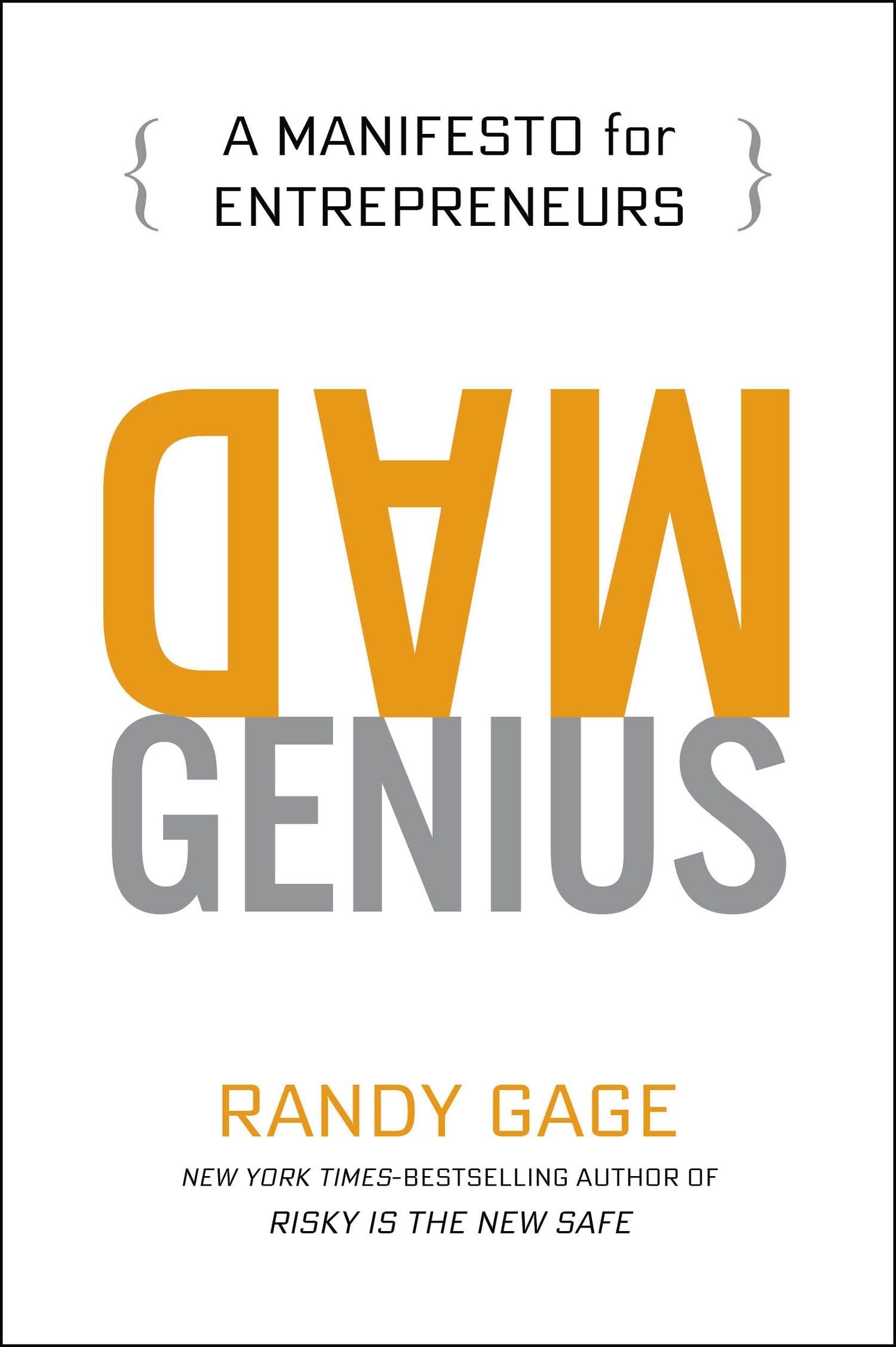 Mad Genius: A Manifesto for Entrepreneurs Hardcover – January 19, 2016