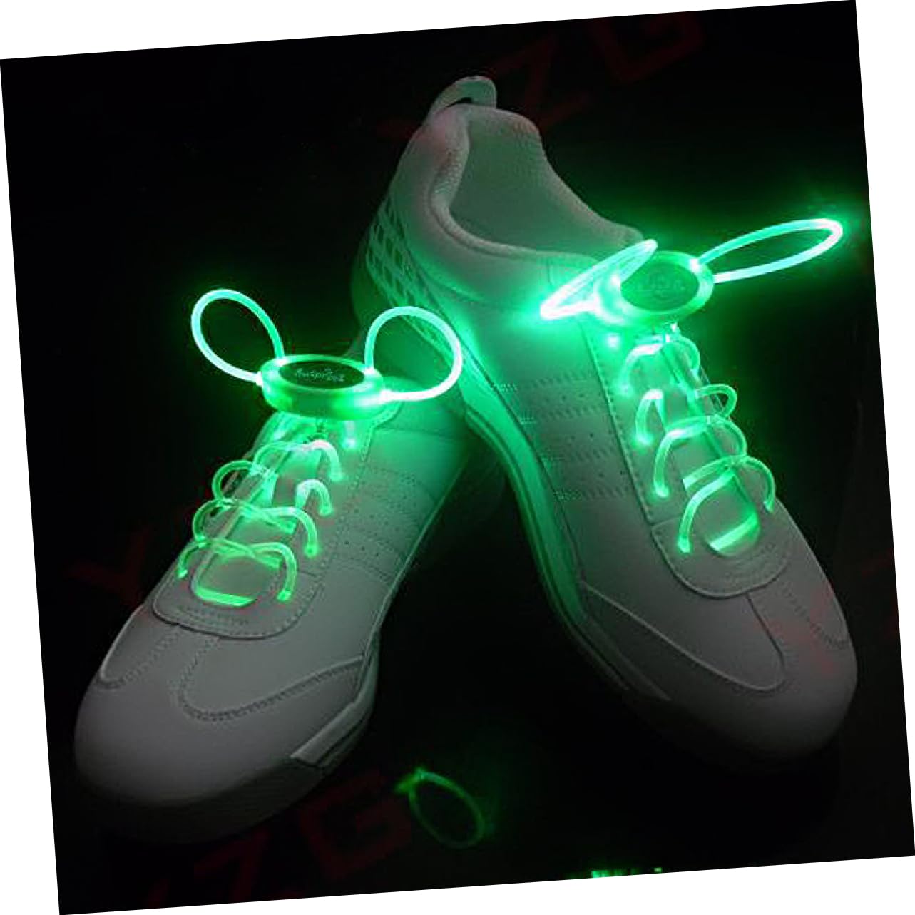 SOIMISS 2piezas Cordones Led Flashing Shining De Cordones Decorativos De Mixtos Para Zapatillas De Deporte y Fiestas