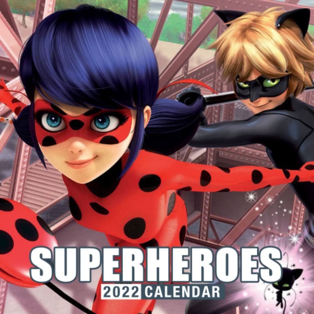 Buy Calendrier 2022 Superheroes: Le dessin animé pour les enfants