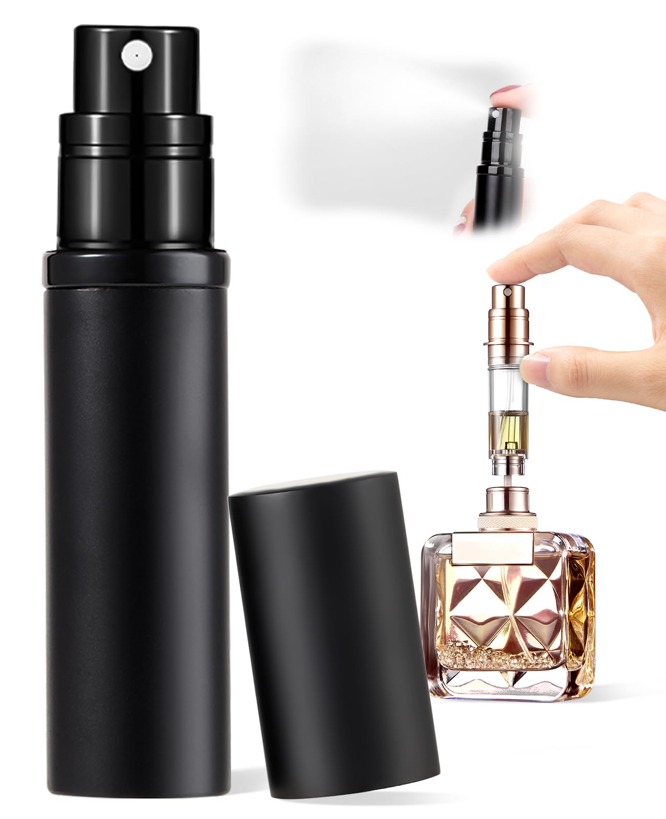 Amazon | SINNMAO アトマイザー 香水【5ml・底部充填・携帯用 