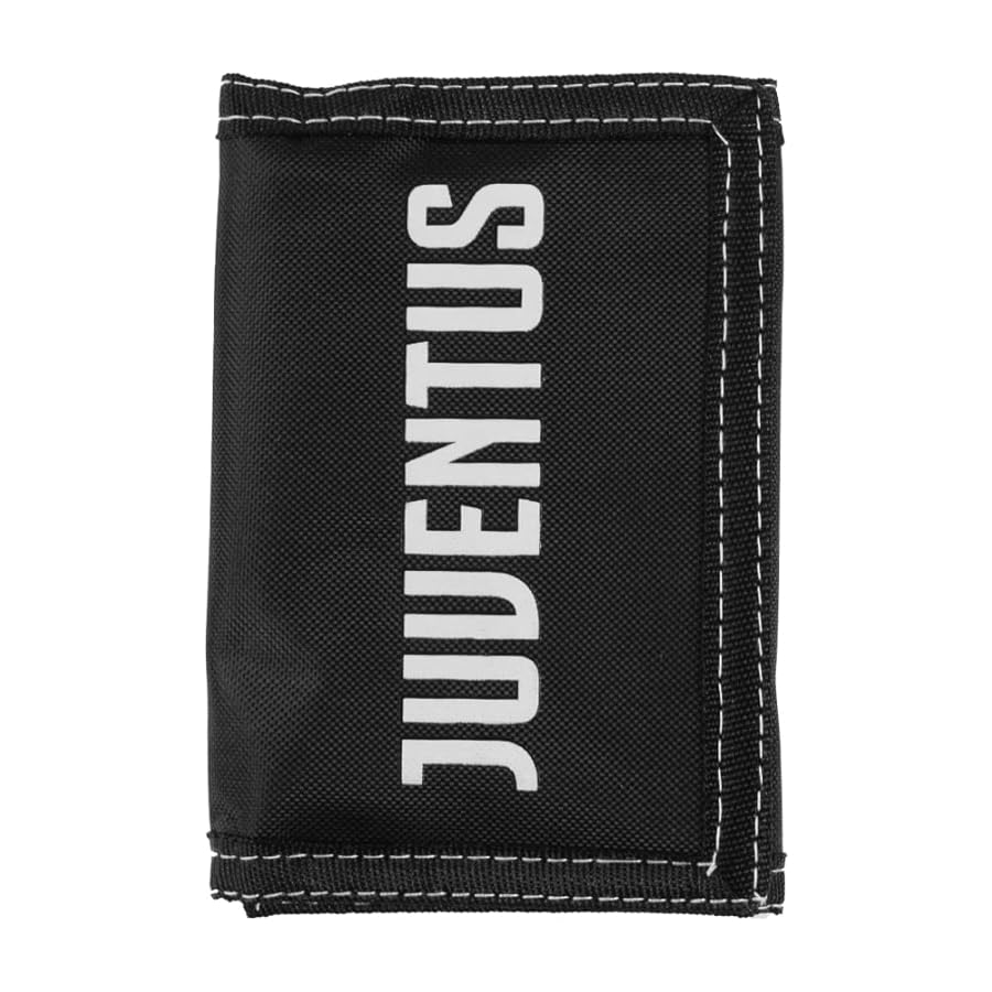 Portafoglio Juventus Bifold - Ecopelle Con Logo, Nero - Foto 7