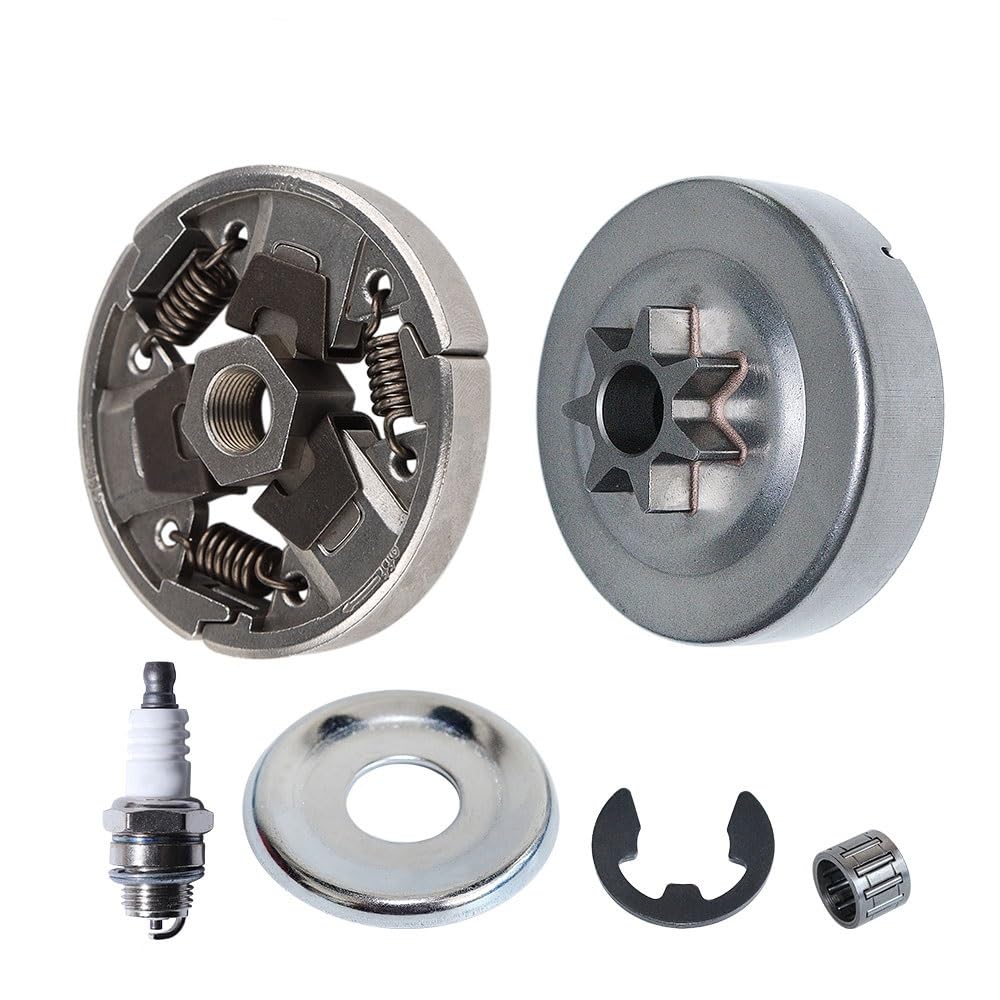 Juego de bujías de piñón de tambor de embrague de 325 "-7T for motosierra Stihl 024 026 MS240 MS260 MS 240 260 PRO 1121 640 2004, piezas de repuesto