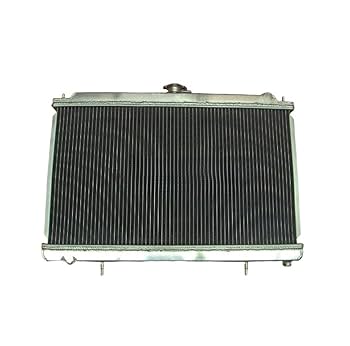 Amazon | 52MM 3列アルミラジエーター冷却、日産シルビアS14 S15