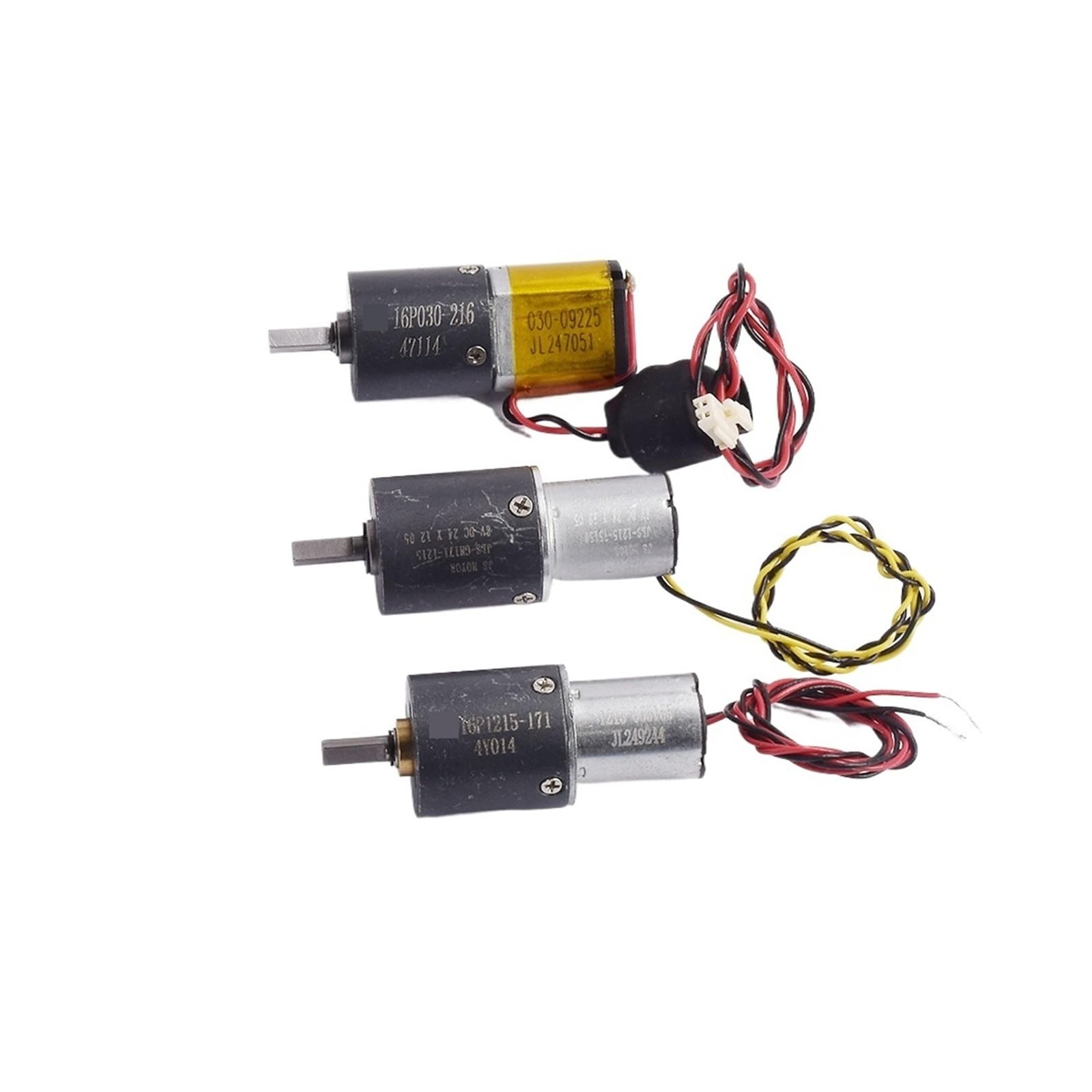 Moteur planétaire métallique 16mm couple puissant et vitesse lente 6V