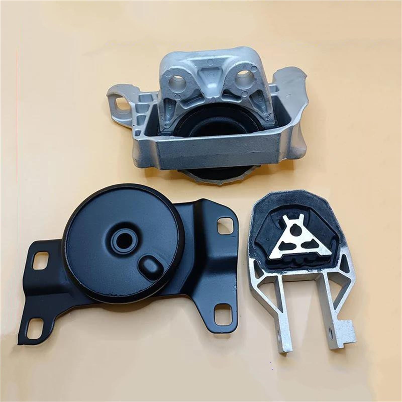 Kjhopy One Color 3Pcs Car Engine Motor Bracket For Ford For Focus Diesel 2.0 5N5z6068a Cv6z6068a 8M5z6038a 5N517m121kd 3M516p082f