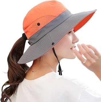 Wide Brim Bucket Summer Sun Hat 