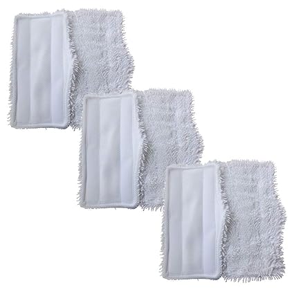 eoocvt 6pcs Microfiber Replacement Cleaning Steam Mop Pads for Shark Steam Mop S3101 S3202 S3250 S3251 Spray Mops Pad SK410 SK460 SK115 SK140 SK141 SK435CO