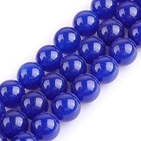 Vista 43 de JOE FOREMAN Cuentas redondas de piedra natural de jade rosa de 0.315 pulgadas para hacer joyas, cuentas de 15 pulgadas, piedras semipreciosas