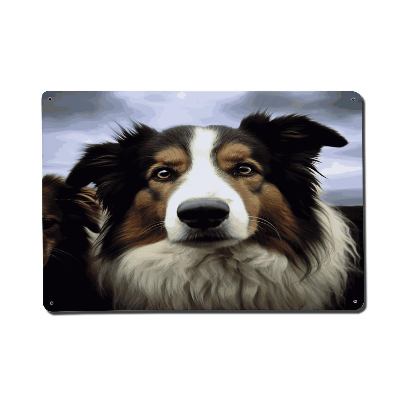 Adfgyerh Style Sheep Dog Metal Signs Funny, Aluminum Tin Sign Indoor Outdoor Decor, Vintage Signs For Home Office Kitchen Bar Cafe Garden Farmhouse Wall Decor