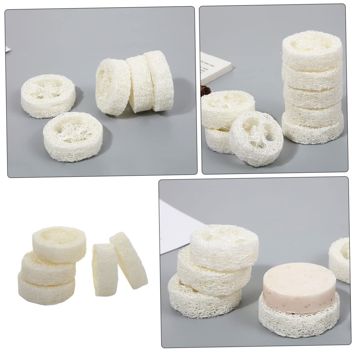esponjas, 5 esponjas for Platos, Limpieza de Cocina, jabonera multifunción, for Interiores, Elegante