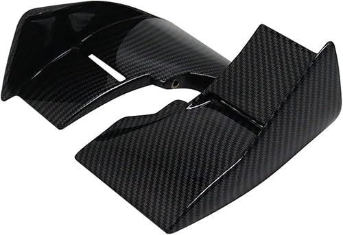 Miniatura 5 de Ala de viento fija de fibra de carbono ABS para motocicleta, compatible con Kawasaki, compatible con Ninja H2 H2R, ala de viento fija aerodinámica,