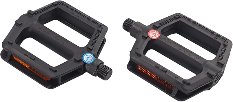 AMTOVL Bicycle Pedals - Universal Fit Bicycle Pedals Fits Most Adult Bikes and MTB Bicycles